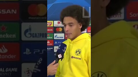 🗣️⚽🇧🇷[BELGA FALANDO PORTUGUÊS?] 🗣️⚽🇧🇷 WITSEL #futebol #championsleague