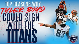 Tyler Boyd Visits Tennessee Titans, Warren Moon Shuts Down Texans Fans Over Oilers Jersey