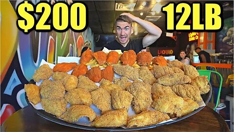 “TRULY IMPOSSIBLE” FISH & CHIPS CHALLENGE (12LB) | World's Biggest Fish And Chips
