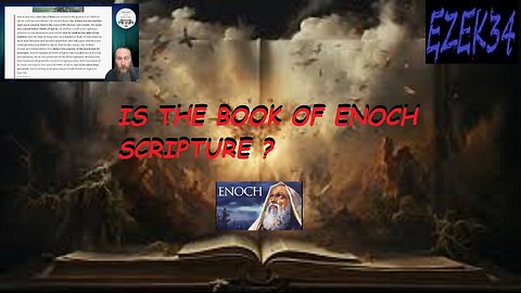 IS THE BOOK OF ENOCH SCRIPTURE ?| Parable of the Vineyard