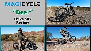 New Magicycle "Deer" E-SUV Ebike - All Terrain and Powerful