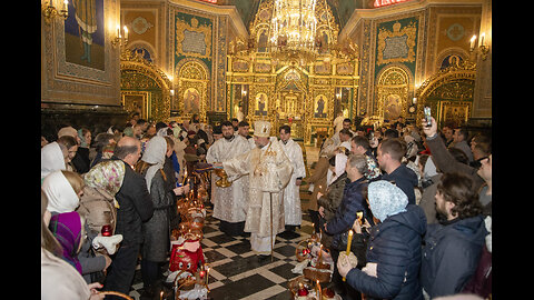 Slujba Invierii Domnului la Catedrala din Chisinau