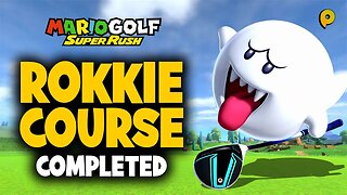 Mario Golf Super Rush - Rokkie Course Completed / Boo