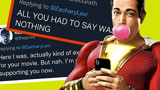 Shazam 2 Star Tweets This and Triggers Many | Zackary Levi is Cancelled