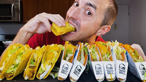 12 TACO BELL PARTY PACK CHALLENGE ! MUKBANG