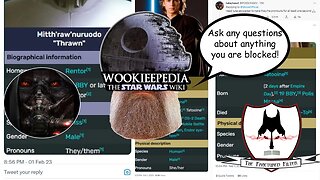 Wookieepedia Panders to Pronoun Brigade