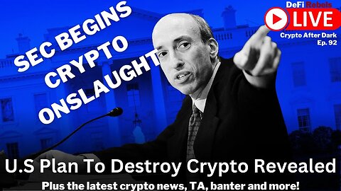 SEC Coming For Crypto Hard! | Kraken First To Fall | US Plan To Rein In Crypto Revealed
