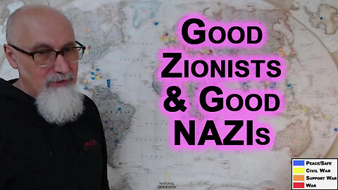 Believing There Are Good Zionists & Bad Zionists Is Like Believing There Are Good NAZIs & Bad NAZIs