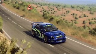 DiRT Rally 2 - Replay - Subaru Impreza 2001 at Descenso por carretera