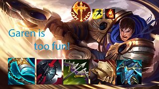 Garen Top but it is TOO EASY! (Outplay Button) League of Legends