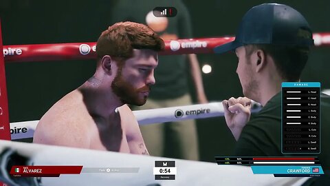 Undisputed Gameplay Canelo Alvarez vs Terrence Crawford (Unranked Online)