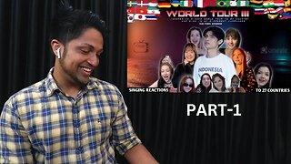 RANDY DONGSEU WORLD TOUR TO 27 COUNTRIES AND SING IN 27 DIFFERENT LANGUAGES | REACTION (PART 1)