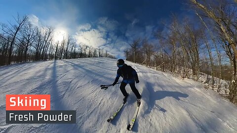 Skiing | Fresh Powder at Blue Mountain, ON (January 2023)