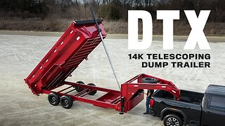 DTX - 14K Telescoping Dump Trailer | MAXX-D 2023