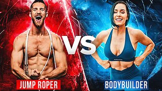 Jump Rope Dude VS Bodybuilder Babe