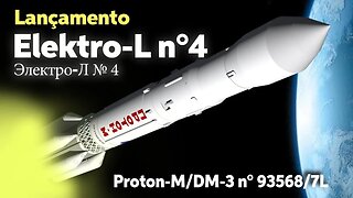 LANÇAMENTO DO FOGUETE PROTON-M/DM-03 / ELEKTRO L N°4