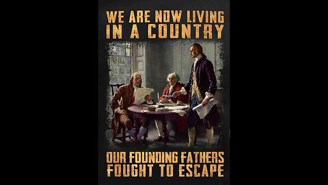 State of The Union : ⚔️ We now have a Country Our Founding Father Fought to Escape ⚔️