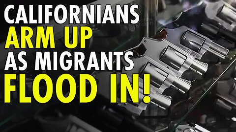 As thousands of migrants arrive in California, local residents are buying guns like never before