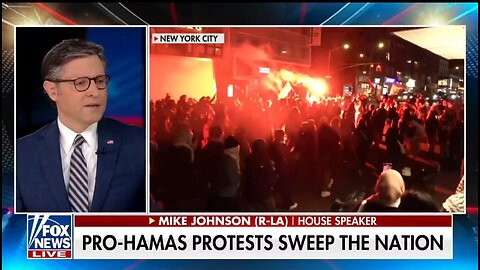 Speaker Mike Johnson Calls Out Chaos On College Campuses