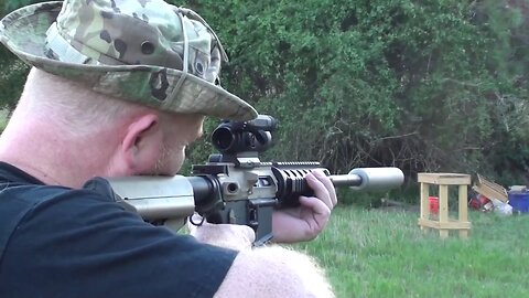 Quick Look: .300 Blackout AKA 300 Whisper AR-15 with Suppressor