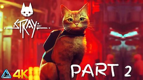 Let's Play! Stray in 4K Part 2 (PS5)