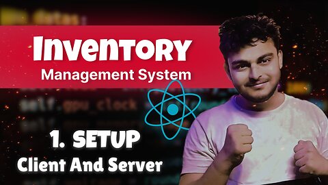 1. Setup Client And Server | Inventory Management System | Full Stack React Project #webdevelopment