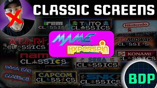 MAME Hyperspin Classic Screens | Classic Arcade