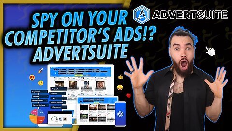 Spy On Your Competitor's Ads 🤫AdvertSuite - Facebook Ads, Google, YouTube, & Instagram - Josh Pocock
