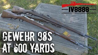 Gewehr 98s at 600 yards