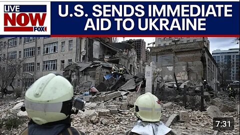 Ukraine receives aid from US aimd Russian invasion, Putin's aggression