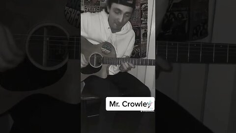Mr Crowley outro guitar solo