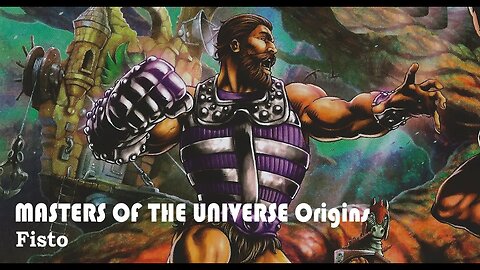 Masters of the Universe Origins Fisto unboxing