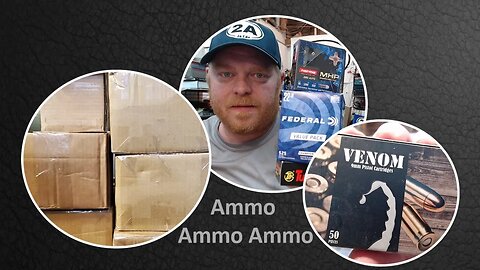 Huge Ammo Unboxing Livestream