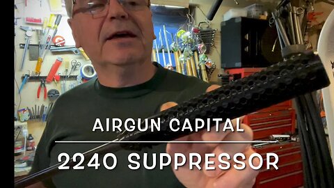 Airgun Capital Crosman 2240 adaptor and 1/2-20 suppressor. Hahn super bb repeater, Webley Nemesis