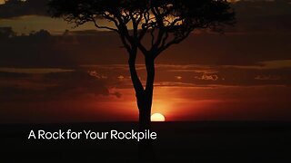 A Rock for Your Rockpile - I Rockpile tan Lungpui - Rockpile을 위한 바위 #Worship #Sanctify