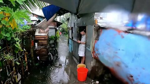 #Tropical storm Flooding Naga City #Camarines Sur Philippines