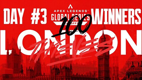 ALGS PLAYOFFS LONDON: 100Thieves | Winner's Bracket | Full VOD | 02/04/23