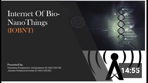 THE INTERNET OF BIO-NANOTHINGS - 'A biological embedded computing device