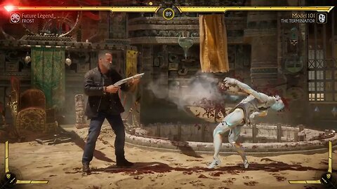 Mortal Kombat 11: Frost (Future Legend) vs The Terminator (Model 101) - No Commentary 4K