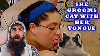 She Grooms Her Cat With Her TONGUE And EATS IT | My Strange Addiction UK