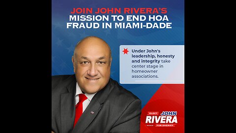 John Rivera has been committed to strengthening our police force