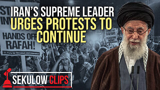 The Leading Exporter of Terrorism Urges Protestors To Continue the Fight