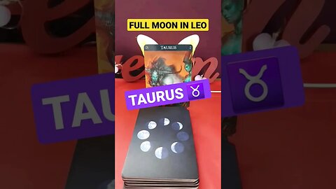 Taurus | Full Moon in Leo | Nothing is yet set in stone #shorts #guidancemessages