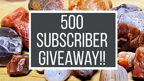 500 SUBSCRIBER GIVEAWAY!!!