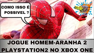 JOGUE HOMEM-ARANHA 2 DE PS2 NO XBOX ONE X