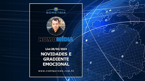 Live 28/04/24 - NOVIDADES E GRADIENTE EMOCIONAL