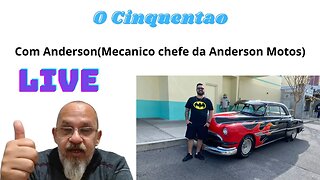Live com Anderson(Dono e mecanico da Anderson Motos)