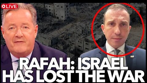 PIERS MORGAN: THIS VIDEO HAS GONE VIRAL IN ISRAEL