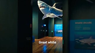 great white shark hanging #shorts #short #shark #sealife #omg #hang #big #scary #amazing #australia