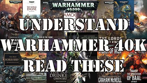 Understand Warhammer 40k with these books